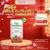  O'GO SMOOTHIE GẠO LỨT NẢY MẦM - Sinh Tố Giàu GABA Giảm Stress, Tăng Tập Trung - Lốc 3 Hộp (200ml/Hộp) 