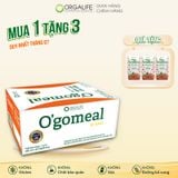  O'gomeal Vị Gạo - Bữa Ăn Thay Thế Kiểm Soát Cân Nặng, Giảm Thèm Ăn - Lốc 3 Hộp 