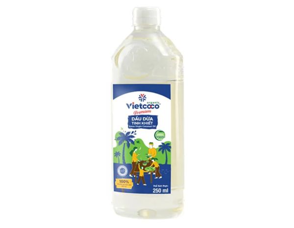 Dầu dừa tinh khiết hữu cơ 250ml