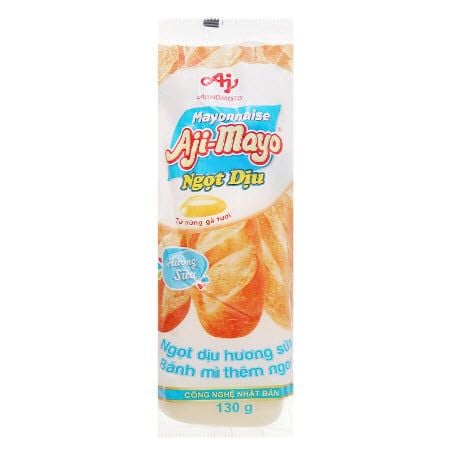 Xốt Mayonnaise Ngọt Dịu Aji-mayo Chai 130g