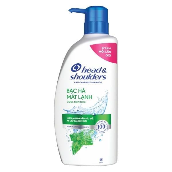 Dầu gội Bạc hà mát lạnh H&S 850ml