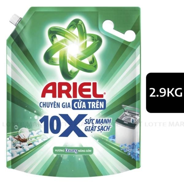 Nước Giặt Ariel Sức Mạnh Giặt Sạch 10x Cho Máy Giặt Cửa Trên 2.9kg