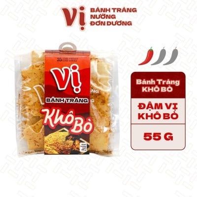Bánh Tráng Khô Bò Vị 55g
