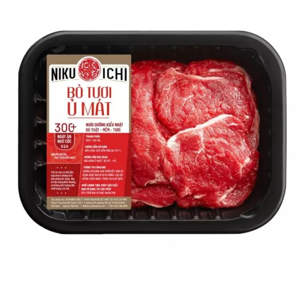 Niku-Ichi Đùi bò thái lát mỏng 200g