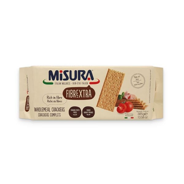 Bánh Cracker Lúa Mì Giòn Misura 385G