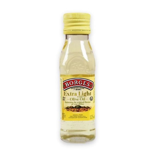 Dầu olive nguyên chất không mùi Extra Light Borges 125ml