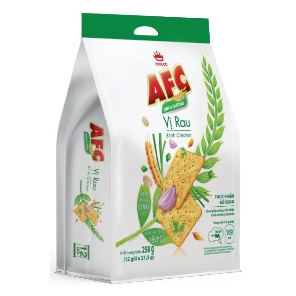 Bánh Afc Dinh Dưỡng Rau 258G