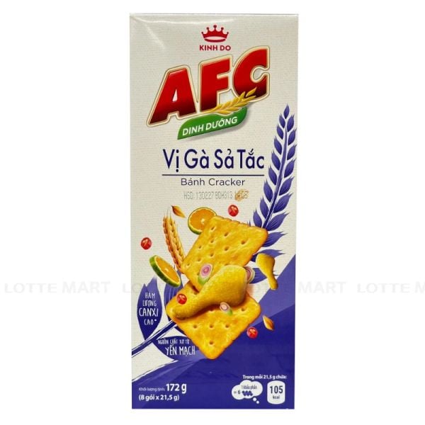 Bánh Afc Dinh Dưỡng Gà Sả Tác 172G