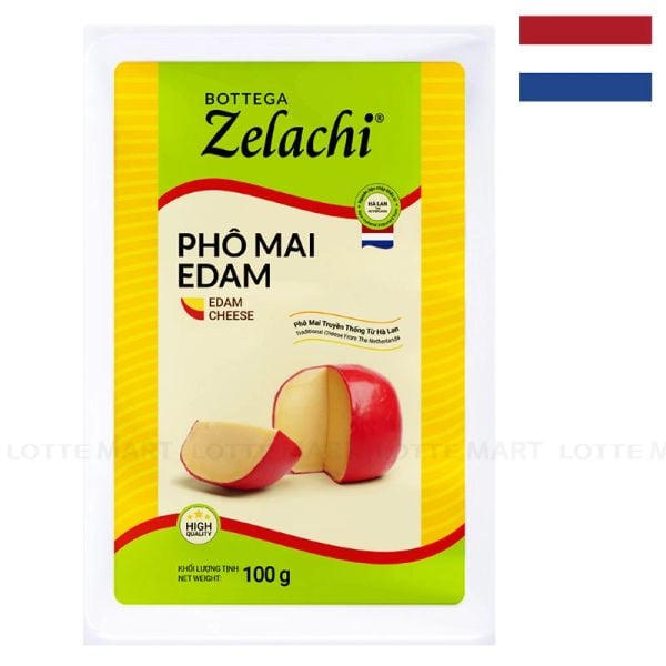 Phô mai Edam Bottega Zelachi 100g