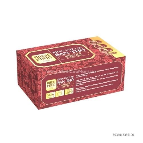 Khăn ướt lau bàn thờ Bách Phúc H.Trầm 20t