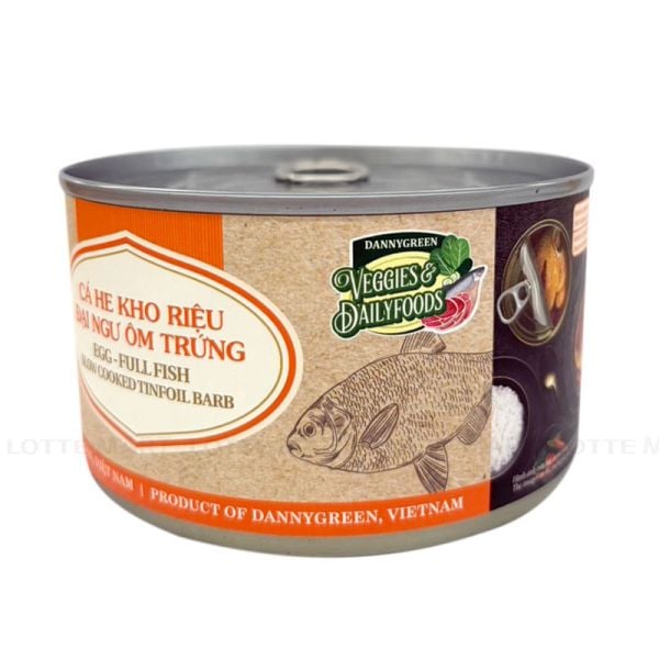 Cá he kho riệu ôm trứng Danny Green 400g