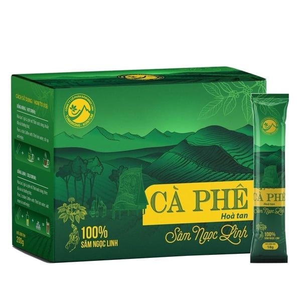 Cà phê hòa tan Sâm Ngọc Linh Tu Mơ Rông 360g (K.G)