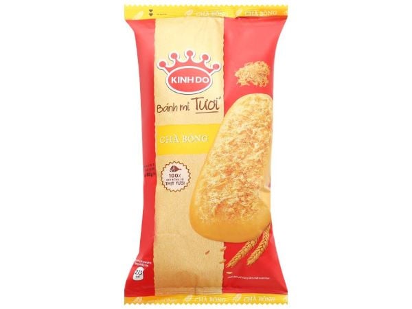 Bánh Mì Tươi 6 Múi Chà Bông Kinh Đô 70G