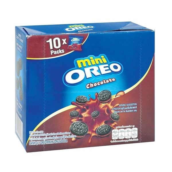 Oreo Mini Bánh Quy Socola 20.4G X 10