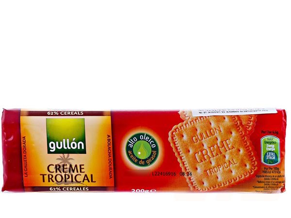 Bánh Qui Creme Tropical Gullon 200G