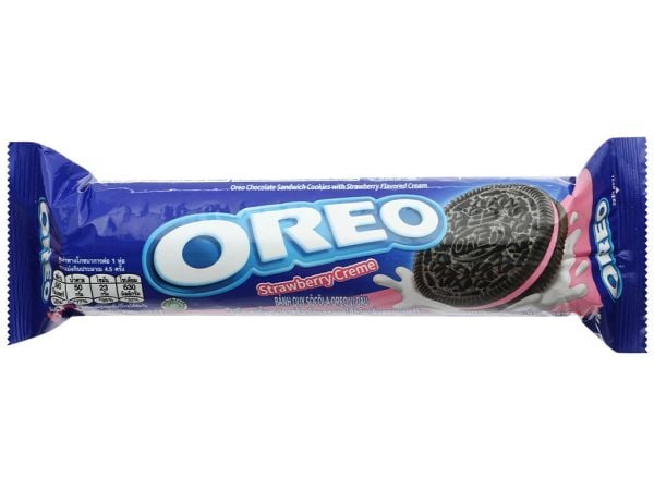 Bánh Oreo Nhân Kem Dâu 105G