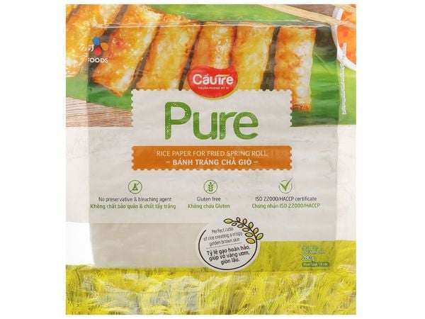 Cầu Tre Pure bánh tráng chả giò 280g