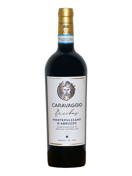 Rượu vang đỏ Caravaggio Bacchus Montepulciano D'abruzzo 750ml