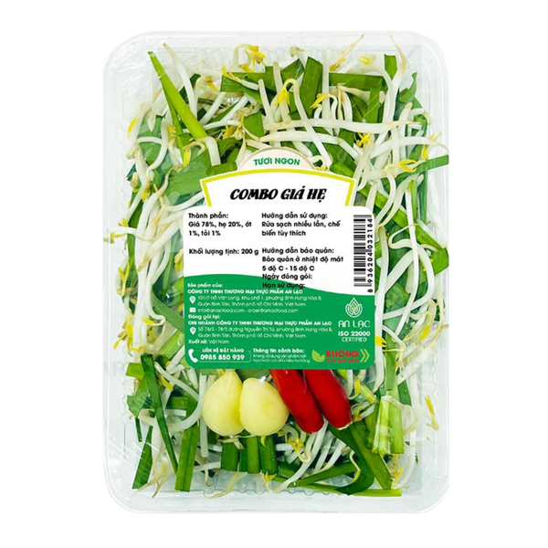 Combo Giá Hẹ 200g