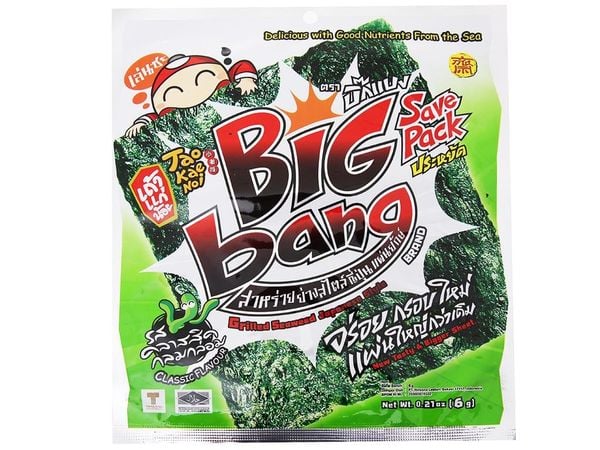 Rong biển big bang vị truyền thống TKN 6g