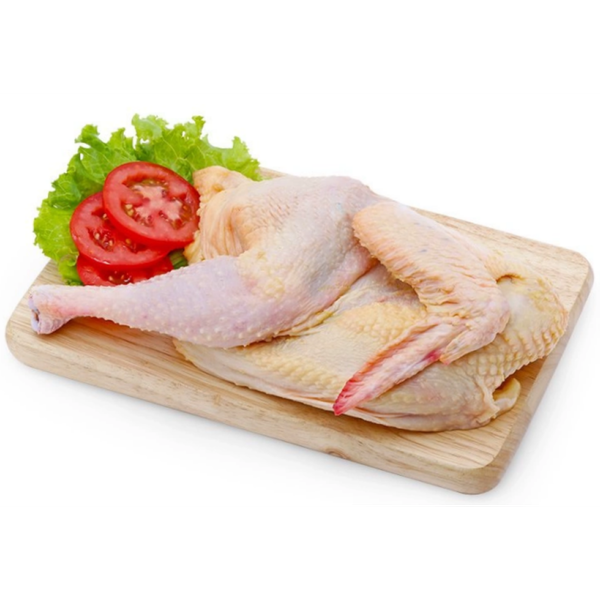 Gà Ta Nửa Con Làm Sạch Không Đầu Không Cổ