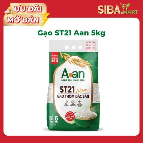 Gạo ST21 A An Túi 5kg
