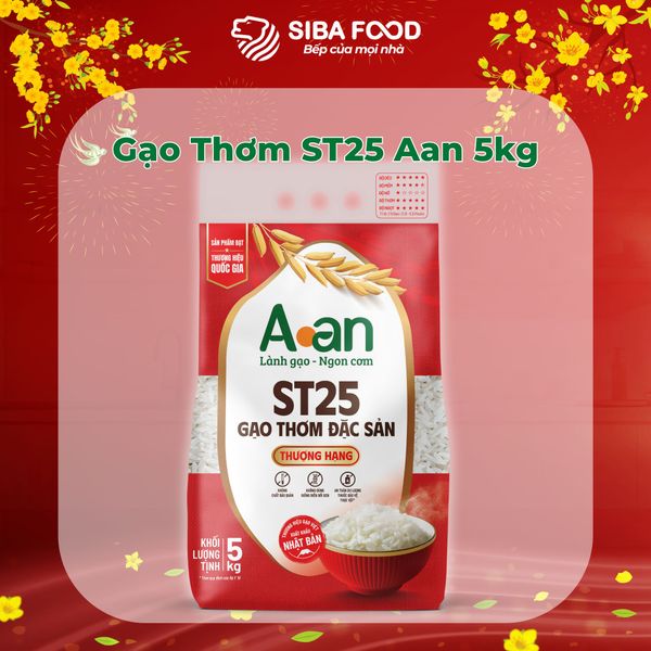 Gạo thơm ST25 A An 5kg