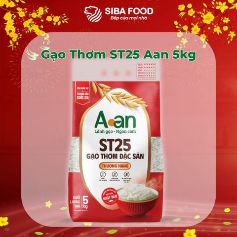 Gạo thơm ST25 A An 5kg