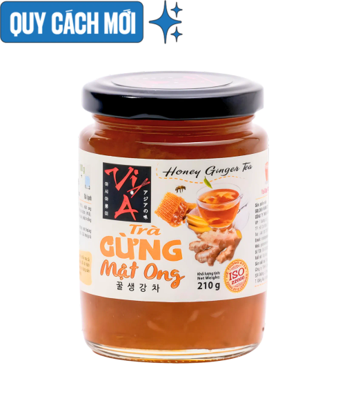 Trà Gừng Mật Ong Vị Á 210g