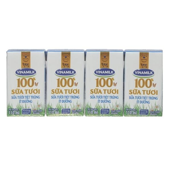 STTT ít đường VNM 4x110ml