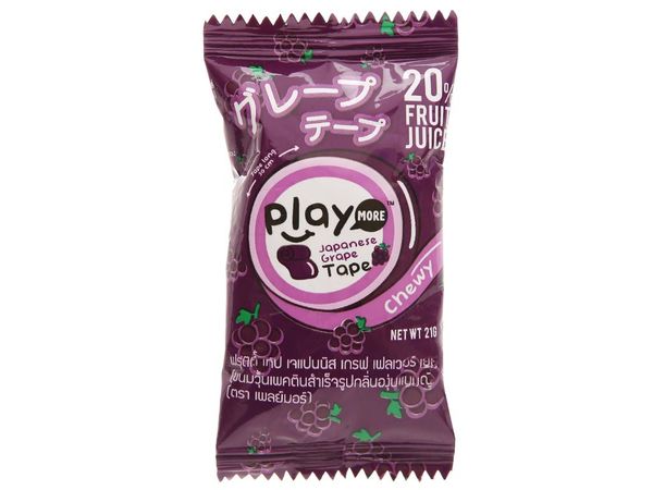 Kẹo Dẻo Cuộn Playmore Vị Nho Nhật 21G
