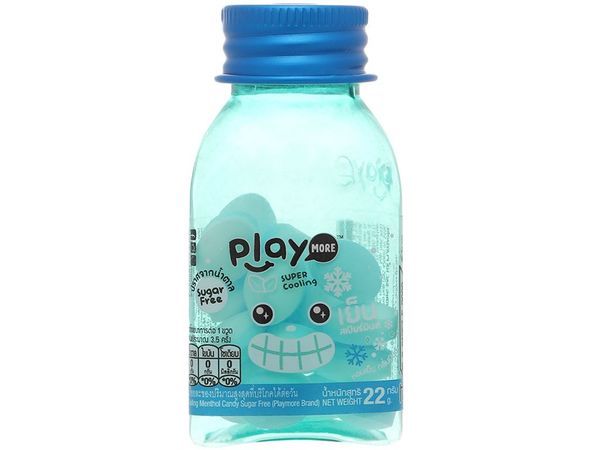 Kẹo The Siêu Mát Lạnh Hương Bạc Hà Playmore 22G