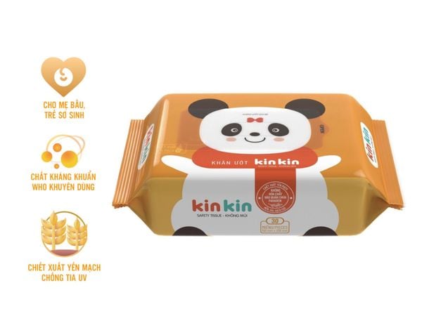 Khăn ướt không mùi Kin Kin 30 tờ