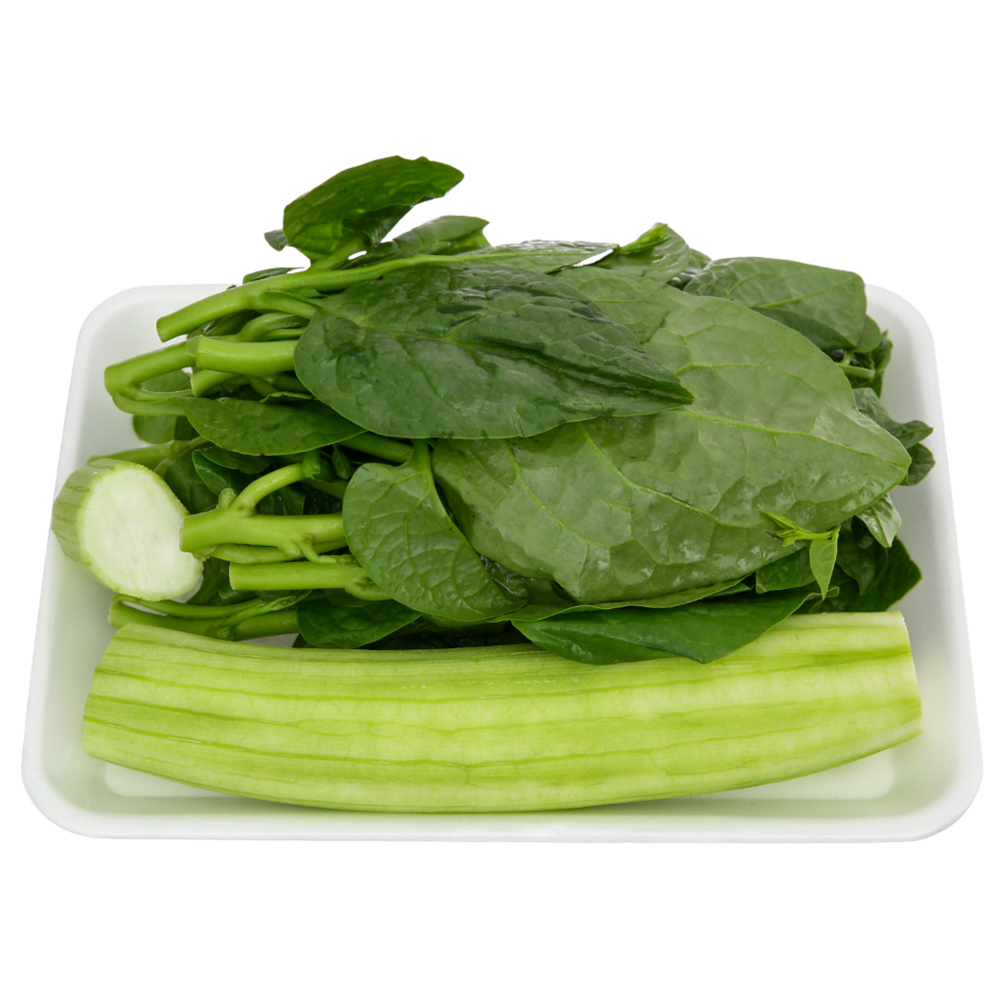 Nguyên Liệu Nấu Canh Mướp Mồng Tơi 450g