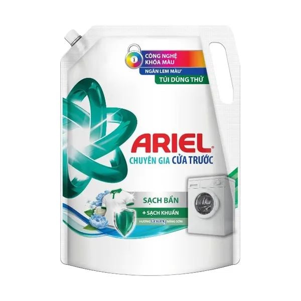 Nước Giặt Ariel Cửa Trước Hương Downy Nắng Sớm Túi 2.5kg