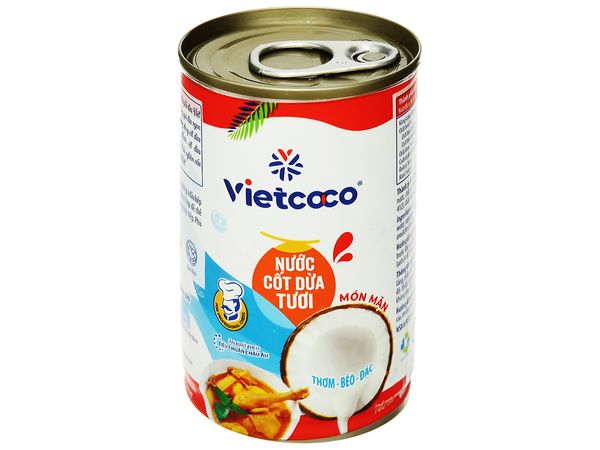Nước cốt dừa tươi món mặn Vietcoco 160ml