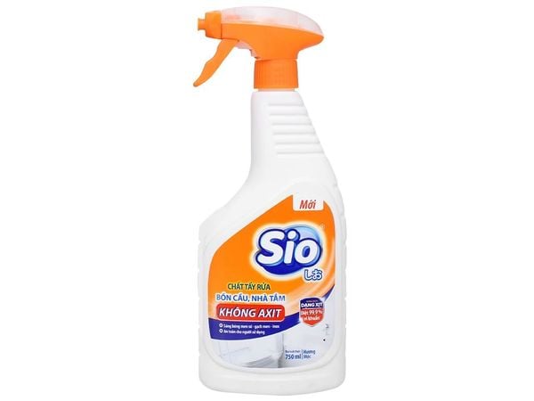 Nước tẩy bồn cầu hương mộc Sio 750ml