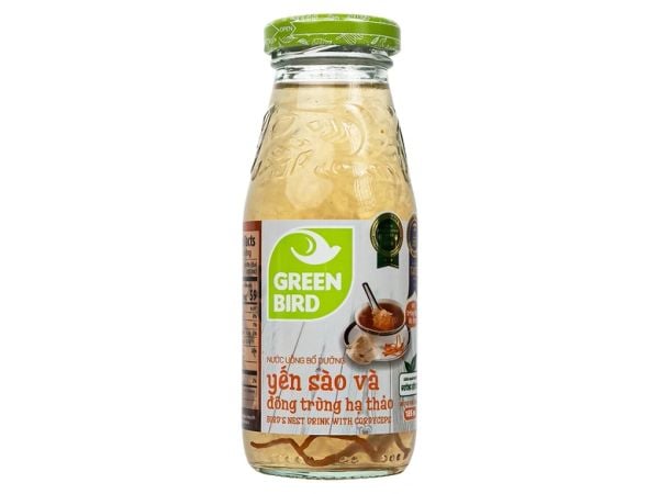 Nước yến Đông trùng Green Bird 185ml