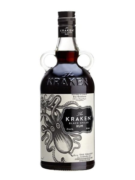 Rượu Rum Black Spiced The Kraken 700ml