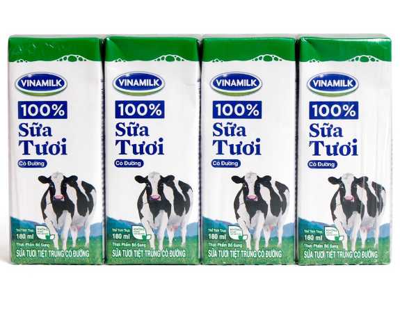 STTT có đường VNM 4x180ml