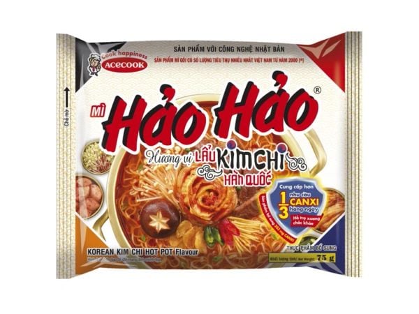 Mì Hảo Hảo lẩu kim chi