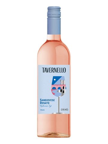 Rượu vang hồng Tavernello Sangiovese Rosato 750ml