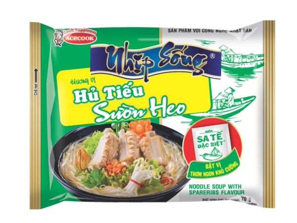 Hủ tiếu nhịp sống vị sườn heo 70g