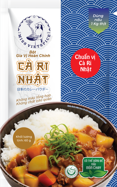Bột Gia Vị Hoàn Chỉnh Cà Ri Nhật Miss Vietspice 60g