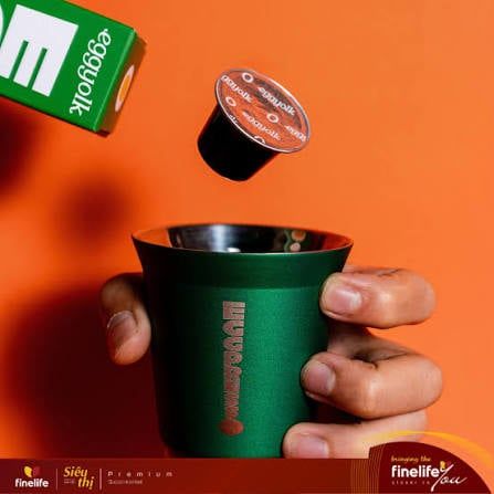 Cà phê viên nén Arabica Eggpresso 50g (K.G)