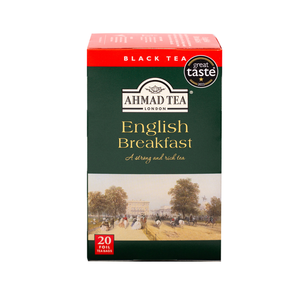 Trà đen English Breakfast Ahmad Tea 20 túi nhôm