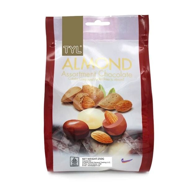 Socola mix vị bọc hạnh nhân Tyl 100g