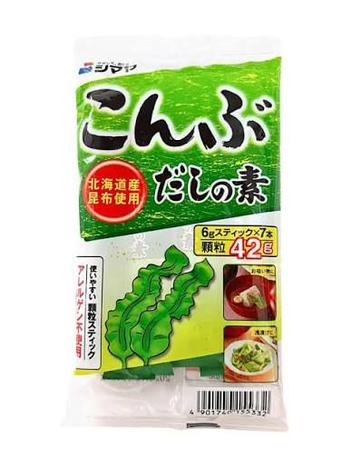 Bột nêm từ rong biển Konbu Dashi Shimaya 6g x 7 (42g)