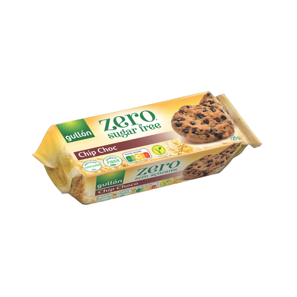 Bánh Qui Không Đường Hạt Sô Cô La Zero Gullon 125G