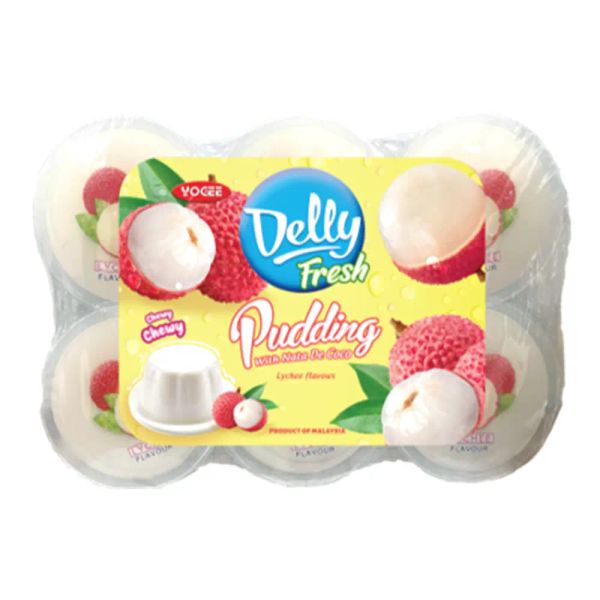 Thạch Dừa vị vải Delly Fresh 300g
